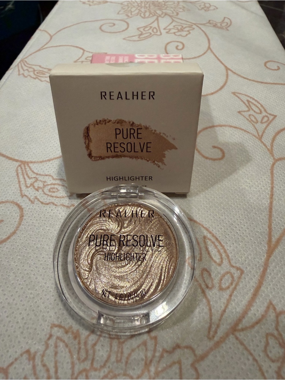RealHer Pure Resolve Highlighter - Champagne Beige
